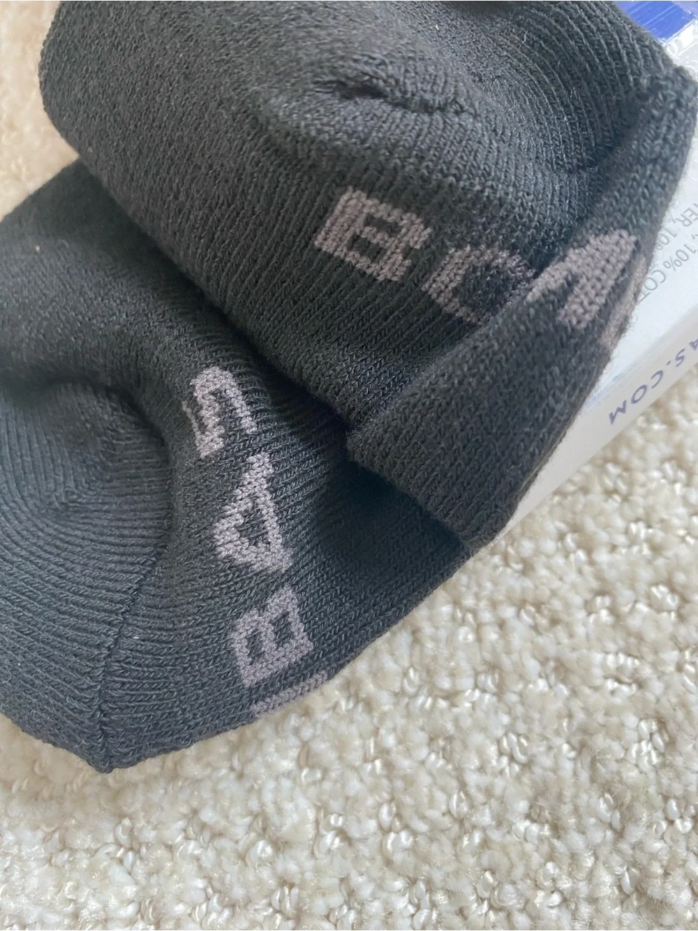 Bombas Men's No-Show Athletic Socks in Black - 4 Pairs